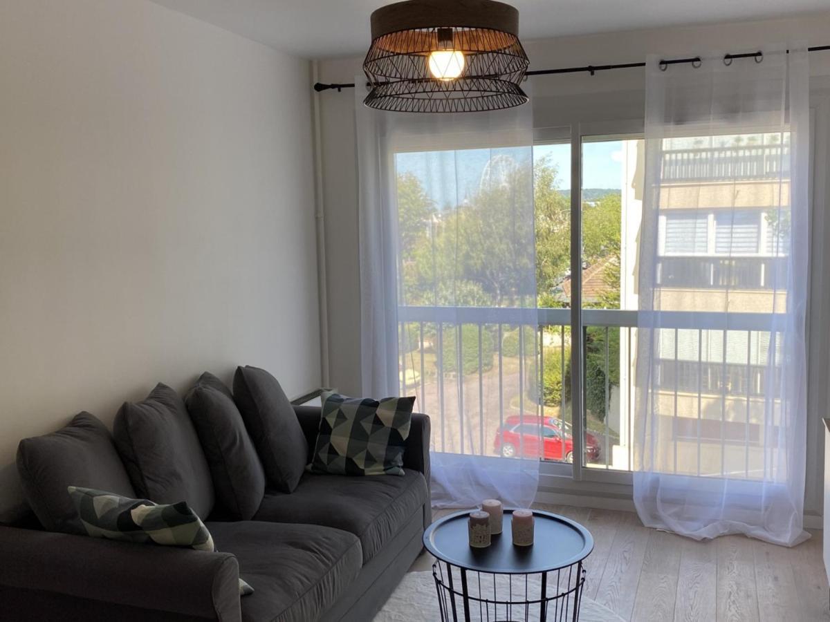 Charmant 2 Pieces Avec Parking Et Ascenseur, Proche Centre-Ville De Cabourg - Fr-1-487-323 外观 照片